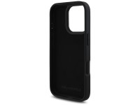 Karl Lagerfeld HC Grained PU Cardslot Metal Elong iPhone 16 Pro Case - Black Karl Lagerfeld HC Grained PU Cardslot Metal Elong iPhone 16 Pro Case - Black