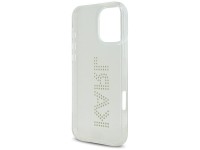 Capa para iPhone 16 Pro com o logotipo Karl Lagerfeld IML em strass - Transparente