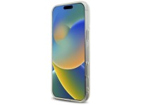 Capa para iPhone 16 Pro com o logotipo Karl Lagerfeld IML em strass - Transparente