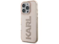 Karl Lagerfeld IML Rhinestones Logo iPhone 16 Pro Case - Pink Karl Lagerfeld IML Rhinestones Logo iPhone 16 Pro Case - Pink