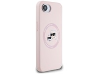 Capa MagSafe para iPhone 16e com estampa das cabeças de Karl Lagerfeld e Chopupette em silicone - Ro Capa MagSafe para iPhone 16e com estampa das cabeças de Karl Lagerfeld e Chopupette em silicone - Ro