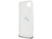 Funda Karl Lagerfeld IML Metal Karl & Choupette Heads MagSafe para iPhone 16e - Blanca Funda Karl Lagerfeld IML Metal Karl & Choupette Heads MagSafe para iPhone 16e - Blanca