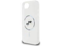 Funda Karl Lagerfeld IML Metal Karl & Choupette Heads MagSafe para iPhone 16e - Blanca Funda Karl Lagerfeld IML Metal Karl & Choupette Heads MagSafe para iPhone 16e - Blanca
