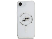 Funda Karl Lagerfeld IML Metal Karl & Choupette Heads MagSafe para iPhone 16e - Blanca Funda Karl Lagerfeld IML Metal Karl & Choupette Heads MagSafe para iPhone 16e - Blanca