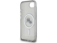 Capa MagSafe para iPhone 16e com as cabeças de Karl Lagerfeld IML Metal Karl & Choupette - Preta Capa MagSafe para iPhone 16e com as cabeças de Karl Lagerfeld IML Metal Karl & Choupette - Preta