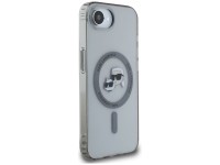 Capa MagSafe para iPhone 16e com as cabeças de Karl Lagerfeld IML Metal Karl & Choupette - Preta Capa MagSafe para iPhone 16e com as cabeças de Karl Lagerfeld IML Metal Karl & Choupette - Preta