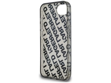 Karl Lagerfeld IML Repeat Logo case for iPhone 16e - silver Karl Lagerfeld IML Repeat Logo case for iPhone 16e - silver