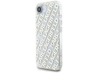 Funda para iPhone 16e con logo repetido de Karl Lagerfeld IML - Oro Funda para iPhone 16e con logo repetido de Karl Lagerfeld IML - Oro