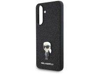 Capa com alfinete metálico e glitter fixo com o logo Ikonik de Karl Lagerfeld para Samsung Galaxy A3 Capa com alfinete metálico e glitter fixo com o logo Ikonik de Karl Lagerfeld para Samsung Galaxy A3
