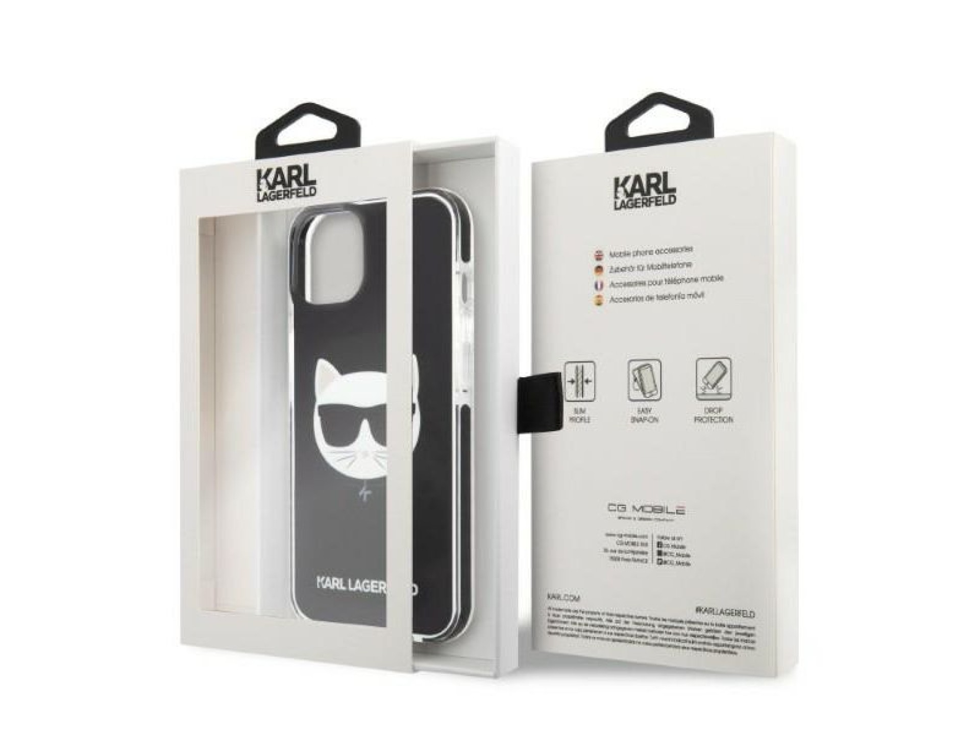 Karl Lagerfeld KLHCP13STPECK iPhone 13 mini 5.4