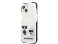 Karl Lagerfeld KLHCP13STPEKCW Capa rígida branca/branca para iPhone 13 mini 5.4" Karl&Choupette Karl Lagerfeld KLHCP13STPEKCW Capa rígida branca/branca para iPhone 13 mini 5.4" Karl&Choupette