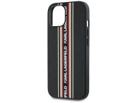 Capa para iPhone 15 Karl Lagerfeld Saffiano Athleisure Stripes Cord - Vermelha Capa para iPhone 15 Karl Lagerfeld Saffiano Athleisure Stripes Cord - Vermelha