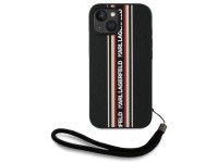 Capa para iPhone 15 Karl Lagerfeld Saffiano Athleisure Stripes Cord - Vermelha Capa para iPhone 15 Karl Lagerfeld Saffiano Athleisure Stripes Cord - Vermelha