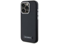 Karl Lagerfeld FW Metal Plate MagSafe iPhone 15 Pro Case - Black Karl Lagerfeld FW Metal Plate MagSafe iPhone 15 Pro Case - Black