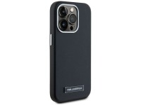 Karl Lagerfeld FW Metal Plate MagSafe iPhone 15 Pro Case - Black Karl Lagerfeld FW Metal Plate MagSafe iPhone 15 Pro Case - Black