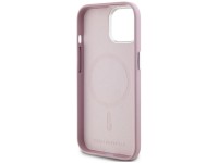 Capa MagSafe Karl Lagerfeld FW com placa de metal para iPhone 15 - Rosa Capa MagSafe Karl Lagerfeld FW com placa de metal para iPhone 15 - Rosa