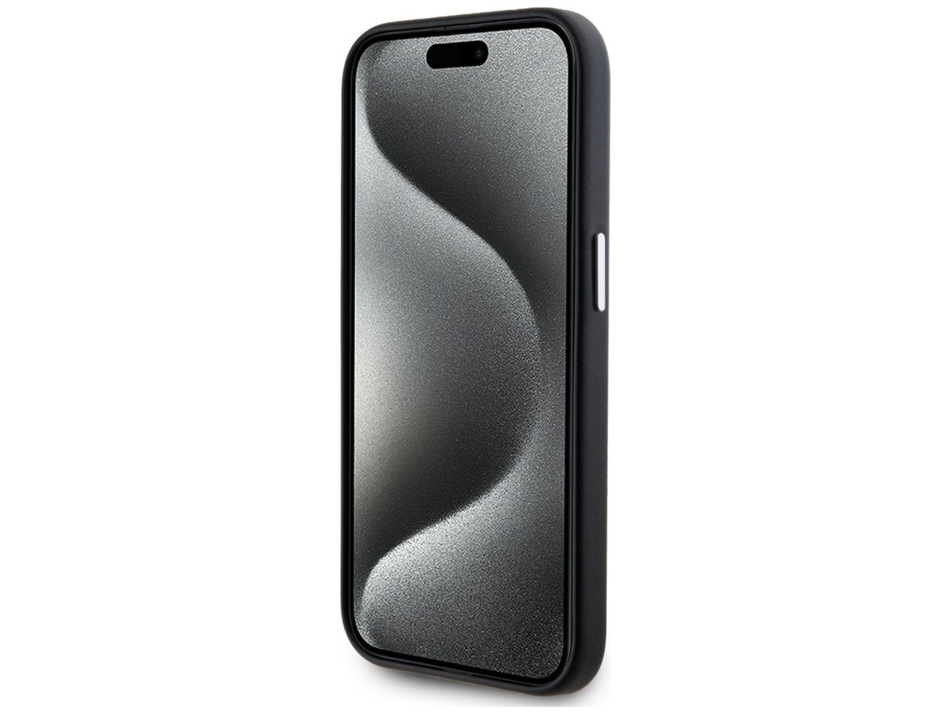 Funda Karl Lagerfeld FW Metal Plate MagSafe para iPhone 15 Pro Max - Negra