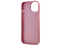 Karl Lagerfeld Wrinkled Metal Signature iPhone 15 Case - Pink Karl Lagerfeld Wrinkled Metal Signature iPhone 15 Case - Pink