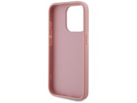 Karl Lagerfeld Wrinkled Metal Signature iPhone 15 Pro Case - Pink Karl Lagerfeld Wrinkled Metal Signature iPhone 15 Pro Case - Pink