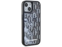 Karl Lagerfeld Liquide Glitter Monogram Gradient iPhone 15 Case - Black Karl Lagerfeld Liquide Glitter Monogram Gradient iPhone 15 Case - Black