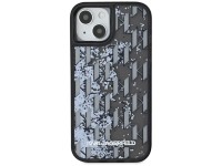 Karl Lagerfeld Liquide Glitter Monogram Gradient iPhone 15 Case - Black Karl Lagerfeld Liquide Glitter Monogram Gradient iPhone 15 Case - Black