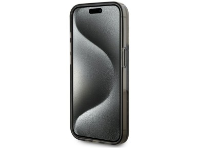 Karl Lagerfeld Liquide Glitter Monogram Gradient iPhone 15 Pro Max Case - Black Karl Lagerfeld Liquide Glitter Monogram Gradient iPhone 15 Pro Max Case - Black