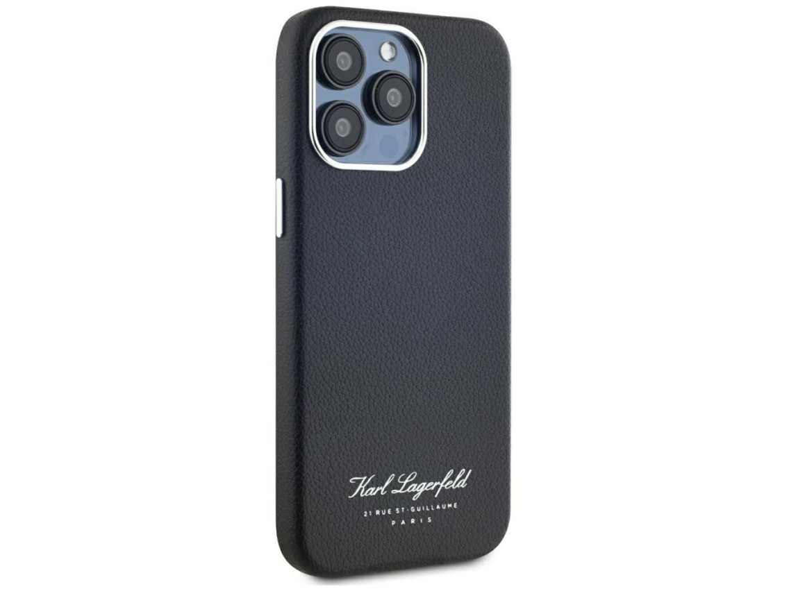 Karl Lagerfeld hotel RSG iPhone 15 Pro case - black
