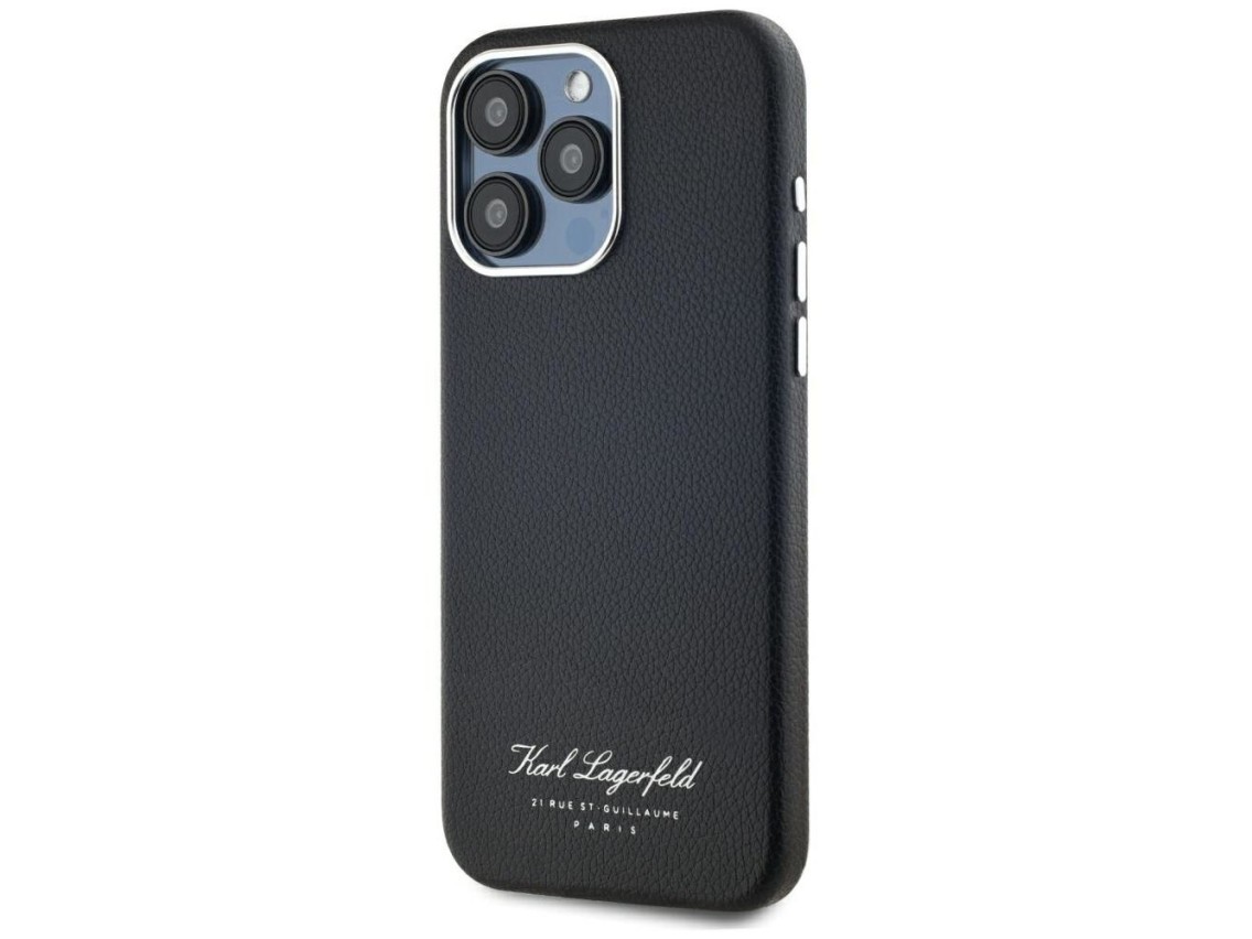 Karl Lagerfeld hotel RSG iPhone 15 Pro case - black