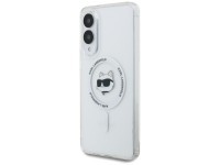 Capa MagSafe com estampa do logo da cabeça de Choupette e botão de Karl Lagerfeld para Samsung Galax Capa MagSafe com estampa do logo da cabeça de Choupette e botão de Karl Lagerfeld para Samsung Galax