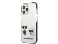 Karl Lagerfeld KLHCP13XTPEKCW iPhone 13 Pro Max 6.7" hardcase white/white Karl&Choupette Karl Lagerfeld KLHCP13XTPEKCW iPhone 13 Pro Max 6.7" hardcase white/white Karl&Choupette
