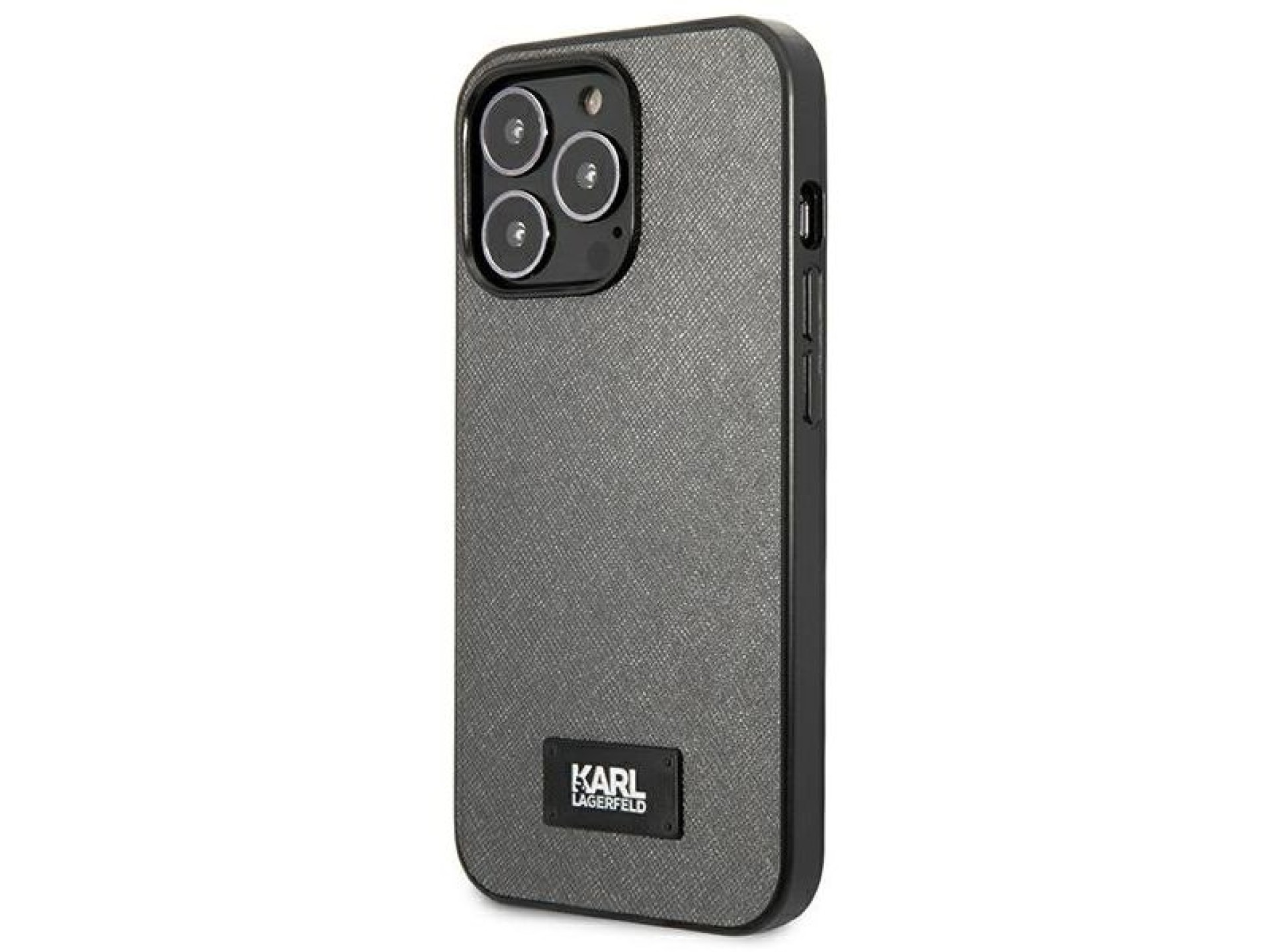 Funda Karl Lagerfeld Saffiano Plaque para iPhone 13 Pro / 13 de 6,1