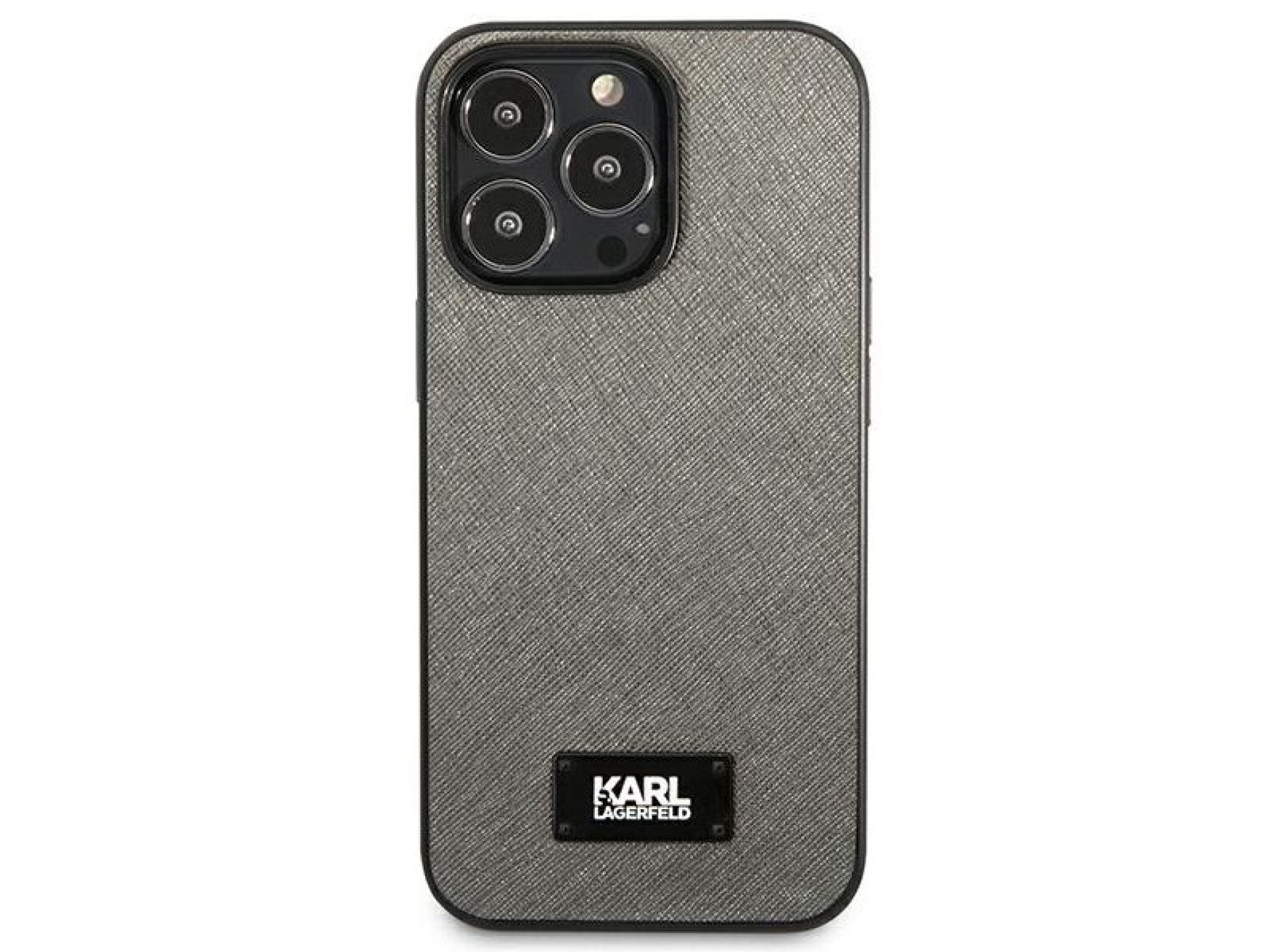 Funda Karl Lagerfeld Saffiano Plaque para iPhone 13 Pro / 13 de 6,1