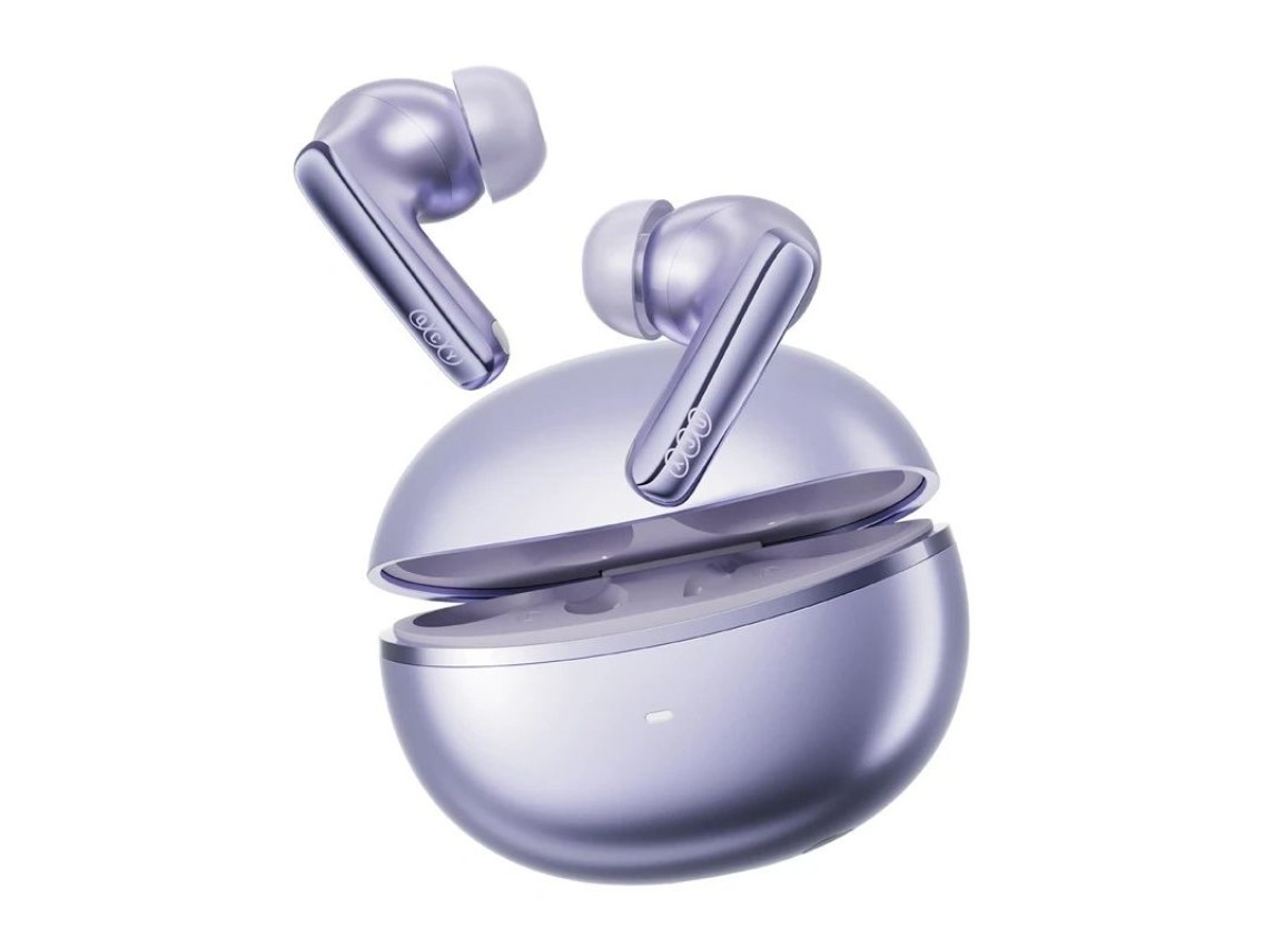 Fones de ouvido sem fio QCY N70 HT18 LITE (roxo)