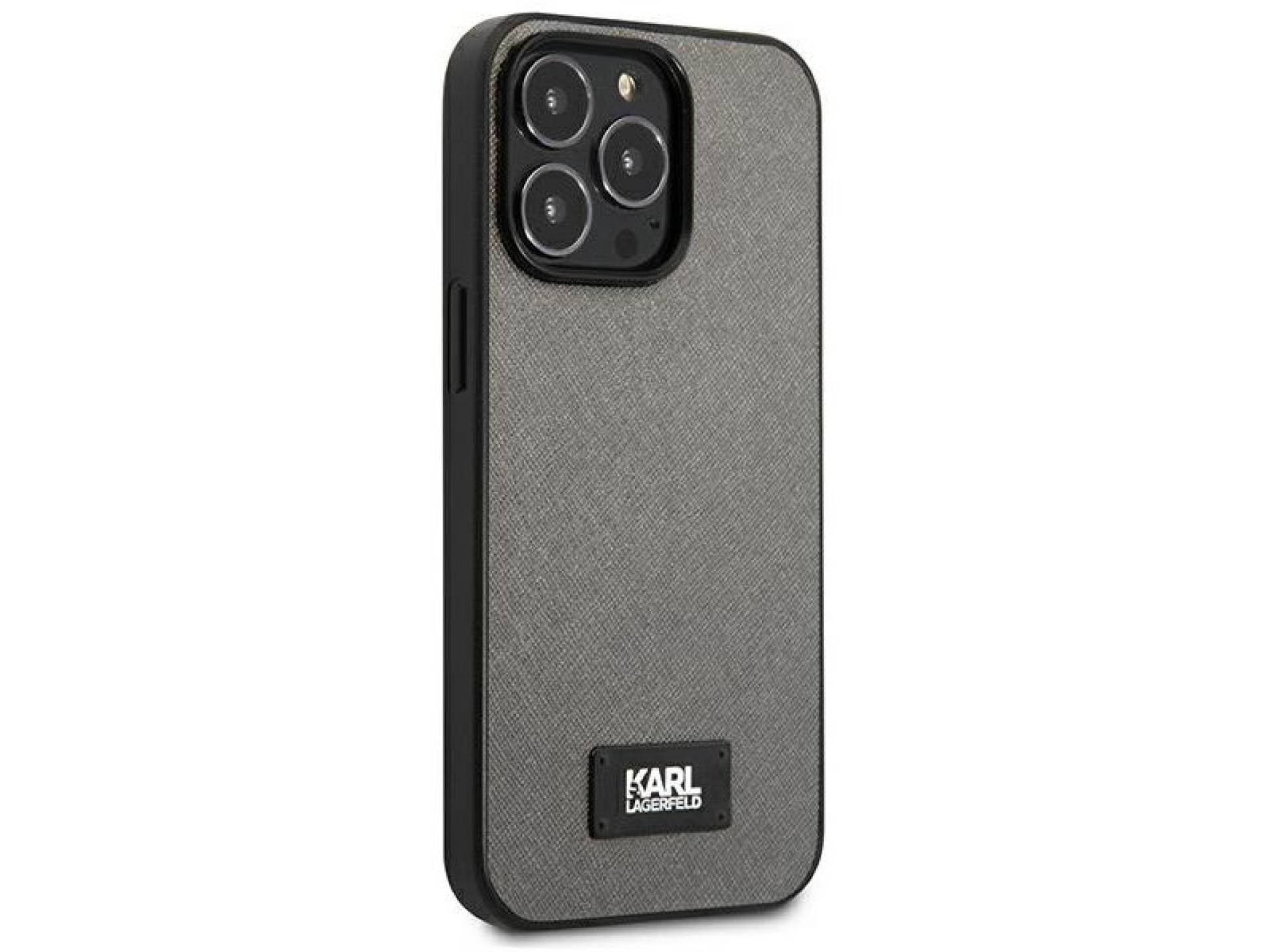 Funda Karl Lagerfeld Saffiano Plaque para iPhone 13 Pro Max de 6,7