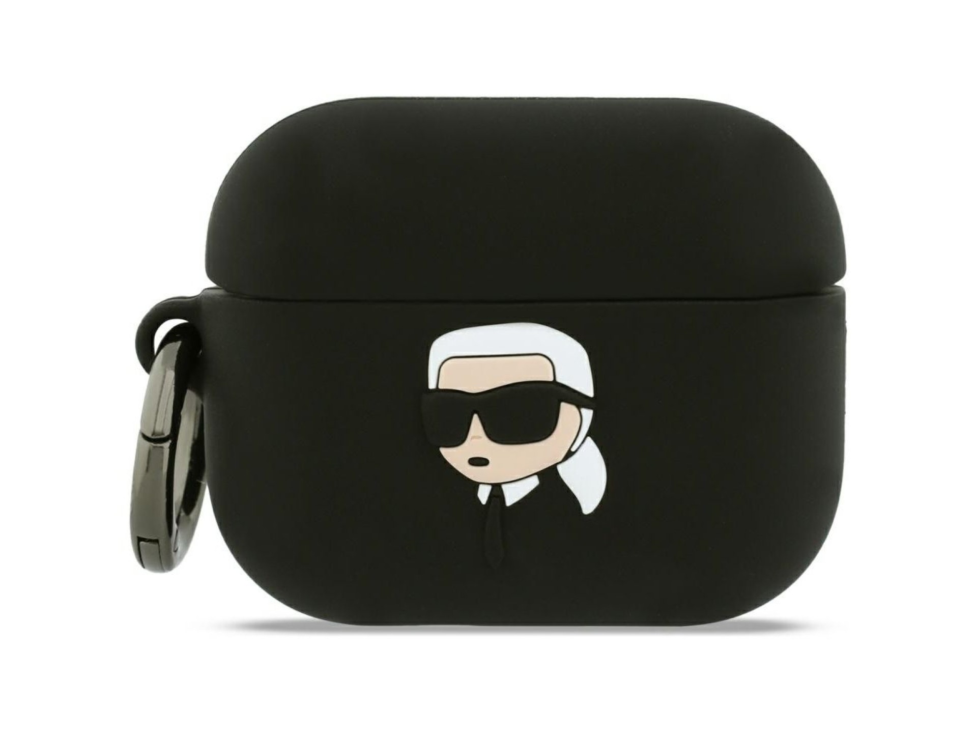 Karl Lagerfeld Silicone Karl Head 3D Case for AirPods Pro 3 - Black