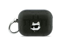 Funda con monograma Choupette de Karl Lagerfeld para AirPods Pro 3 - Negra