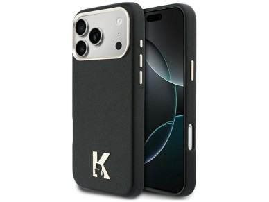 Capa MagSafe com o logotipo Karl Lagerfeld Karl Head para iPhone 17 Pro Max - Preta Capa MagSafe com o logotipo Karl Lagerfeld Karl Head para iPhone 17 Pro Max - Preta