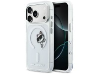 Karl Lagerfeld IML Peekaboo MagSafe Case for iPhone 17 Pro - Clear