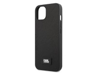 Karl Lagerfeld KLHCP13SSFMP2K iPhone 13 mini 5.4" hardcase black/black Saffiano Plaque