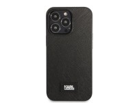 Karl Lagerfeld KLHCP13XSFMP2K iPhone 13 Pro Max 6.7" hardcase black/black Saffiano Plaque Karl Lagerfeld KLHCP13XSFMP2K iPhone 13 Pro Max 6.7" hardcase black/black Saffiano Plaque
