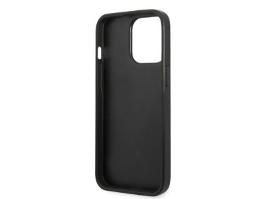 Karl Lagerfeld KLHCP13XSFMP2K iPhone 13 Pro Max 6.7" hardcase black/black Saffiano Plaque Karl Lagerfeld KLHCP13XSFMP2K iPhone 13 Pro Max 6.7" hardcase black/black Saffiano Plaque