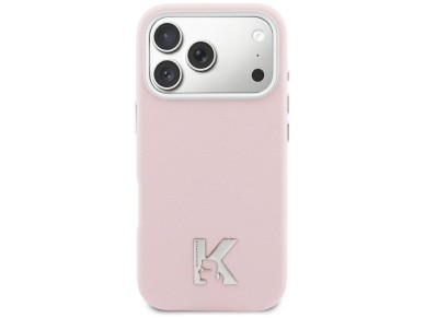 Karl Lagerfeld Karl Head Logo MagSafe Case for iPhone 17 - Pink Karl Lagerfeld Karl Head Logo MagSafe Case for iPhone 17 - Pink