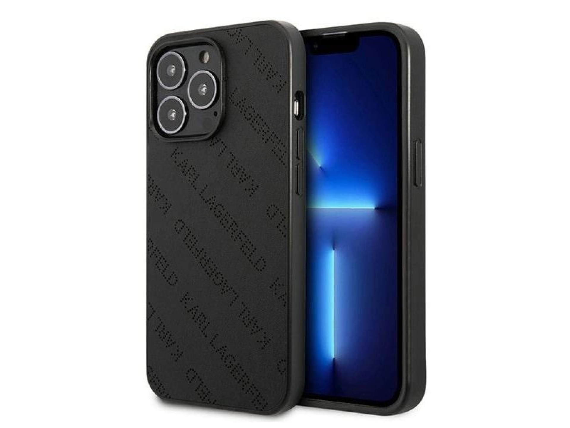 Karl Lagerfeld Perforated Allover Case for iPhone 13 Pro / 13 6.1