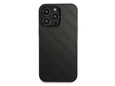 Capa Karl Lagerfeld Perfurada para iPhone 13 Pro / 13 6.1" - Preta Capa Karl Lagerfeld Perfurada para iPhone 13 Pro / 13 6.1" - Preta