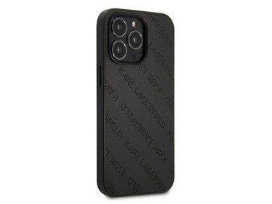 Karl Lagerfeld Perforated Allover Case for iPhone 13 Pro / 13 6.1" - Black Karl Lagerfeld Perforated Allover Case for iPhone 13 Pro / 13 6.1" - Black