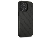 Karl Lagerfeld Perforated Allover iPhone 13 Pro Max 6.7" Case - Black Karl Lagerfeld Perforated Allover iPhone 13 Pro Max 6.7" Case - Black