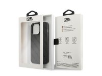 Karl Lagerfeld Perforated Allover iPhone 13 Pro Max 6.7" Case - Black Karl Lagerfeld Perforated Allover iPhone 13 Pro Max 6.7" Case - Black