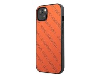 Capa Karl Lagerfeld Perfurada para iPhone 13/14/15 de 6,1" - Laranja Capa Karl Lagerfeld Perfurada para iPhone 13/14/15 de 6,1" - Laranja