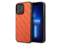 Karl Lagerfeld Perforated Allover Case for iPhone 13 Pro / 13 6.1" - Orange Karl Lagerfeld Perforated Allover Case for iPhone 13 Pro / 13 6.1" - Orange