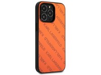 Karl Lagerfeld Perforated Allover iPhone 13 Pro Max 6.7" Case - Orange Karl Lagerfeld Perforated Allover iPhone 13 Pro Max 6.7" Case - Orange